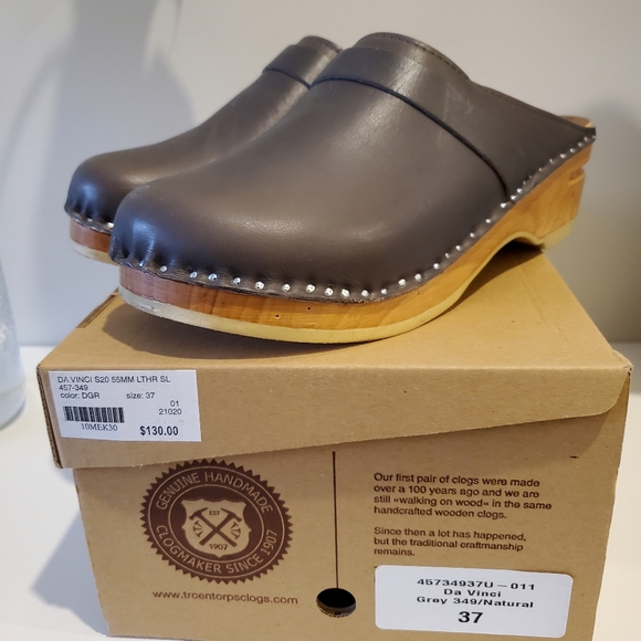 Classic Swedish Wood Clog by Troentorp - Picture 2 of 8